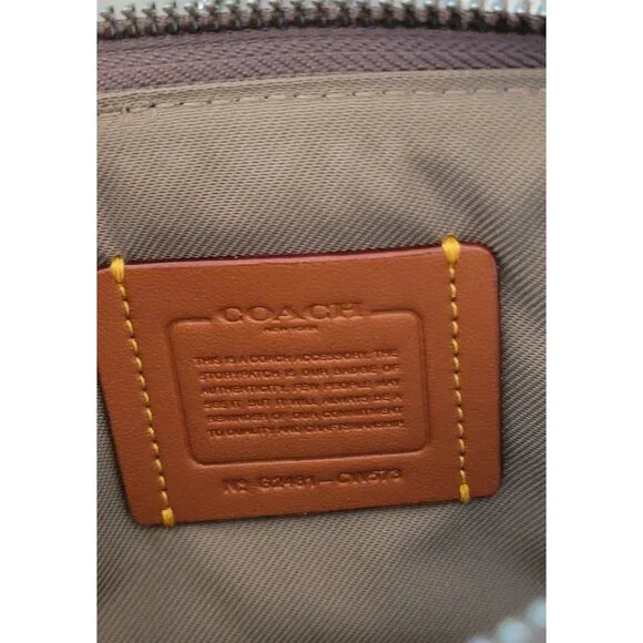 New With Tags Coach KIRA Crossbody, V5/Anthracite - Picture 9 of 10